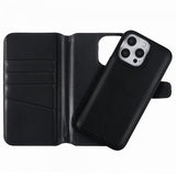 Nordic Covers iPhone 16 Pro Fodral MagLeather Raven Black