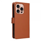 Betopnice iPhone 16 Pro Fodral med Löstagbart Skal 005 Brun