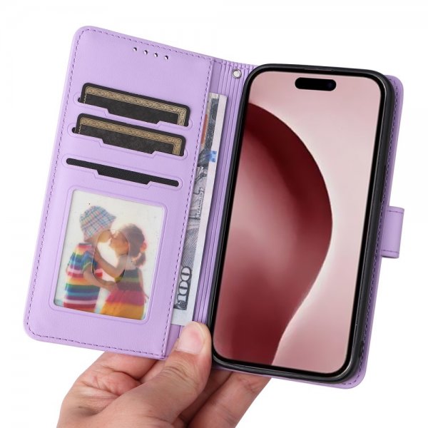 Betopnice iPhone 16 Pro Fodral med Löstagbart Skal 005 Lila