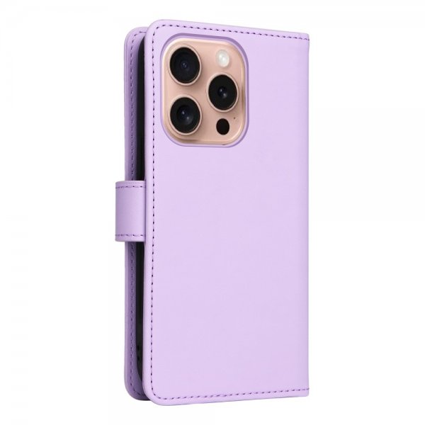Betopnice iPhone 16 Pro Fodral med Löstagbart Skal 005 Lila