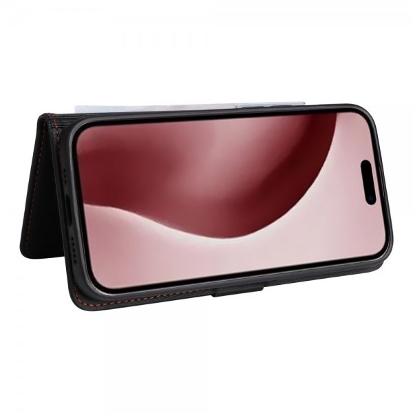 Betopnice iPhone 16 Pro Fodral med Löstagbart Skal 005 Svart
