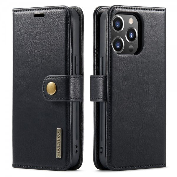 Dg.Ming iPhone 16 Pro Fodral med Löstagbart Skal Svart