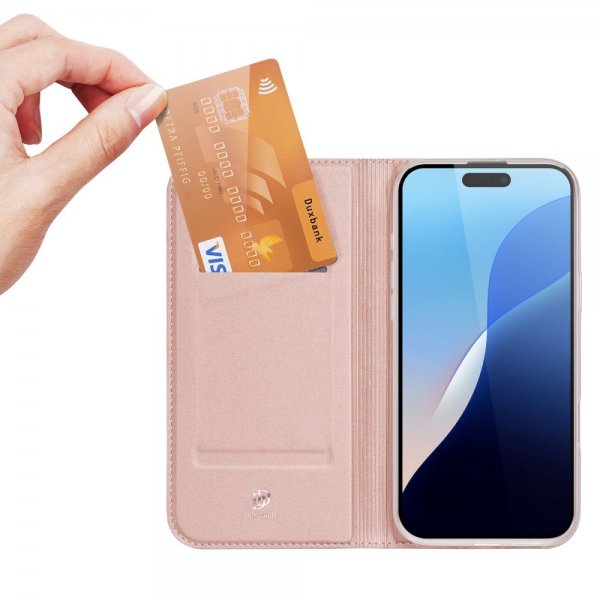Dux Ducis iPhone 16 Pro Fodral Skin Pro Series Rosa