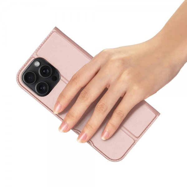 Dux Ducis iPhone 16 Pro Fodral Skin Pro Series Rosa