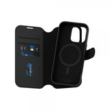 CARE by PanzerGlass iPhone 16 Pro Fodral Tango Two-in-One Wallet MagSafe Svart