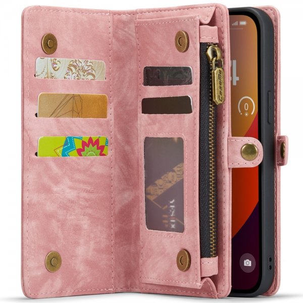 CaseMe iPhone 16 Pro Max Fodral 008 Series Löstagbart Skal Rosa