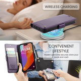 CaseMe iPhone 16 Pro Max Fodral 023 Series Lila