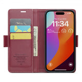 CaseMe iPhone 16 Pro Max Fodral 023 Series Röd