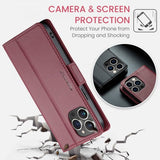 CaseMe iPhone 16 Pro Max Fodral 023 Series Röd