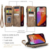 CaseMe iPhone 16 Pro Max Fodral C30 Series Brun