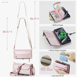 CaseMe iPhone 16 Pro Max Fodral C36 Series Rosa