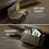 CaseMe iPhone 16 Pro Max Fodral C39 Series Brun