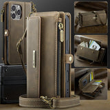 CaseMe iPhone 16 Pro Max Fodral C39 Series Brun