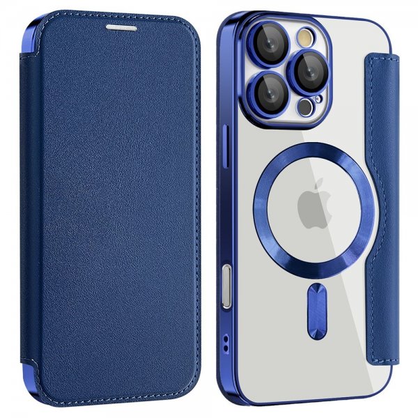 iPhone 16 Pro Max Fodral MagSafe Blå