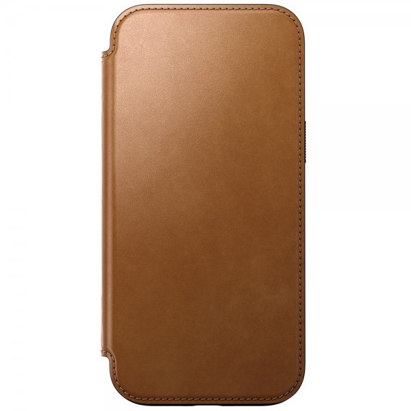 Nomad iPhone 16 Pro Max Fodral Modern Leather Folio English Tan