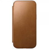Nomad iPhone 16 Pro Max Fodral Modern Leather Folio English Tan