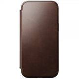 Nomad iPhone 16 Pro Max Fodral Modern Leather Folio Horween Rustic Brown