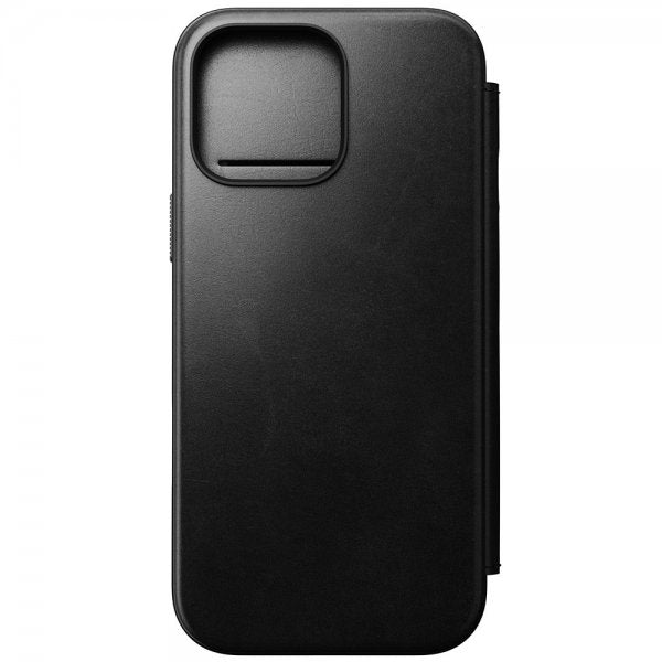 Nomad iPhone 16 Pro Max Fodral Modern Leather Folio Horween Svart
