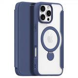 Dux Ducis iPhone 16 Pro Max Fodral Skin X Pro Series Kickstand MagSafe Blå