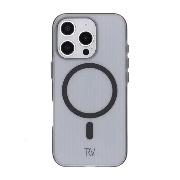 Rvelon iPhone 16 Pro Max Skal Korrugerad MagSafe Svart