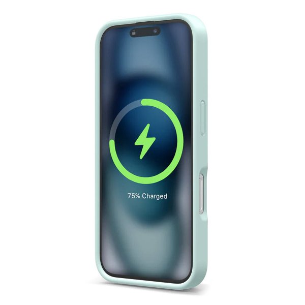 Rvelon iPhone 16 Pro Max Skal Silikon MagSafe Grön