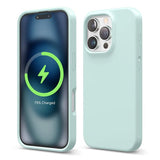 Rvelon iPhone 16 Pro Max Skal Silikon MagSafe Grön