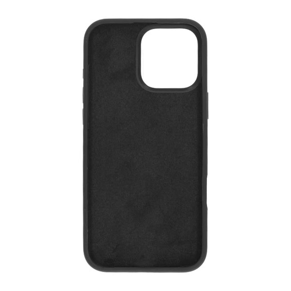 Rvelon iPhone 16 Pro Max Skal Silikon Svart