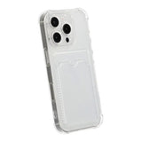 iPhone 16 Pro Max Skal Korthållare Stöttåligt Transparent