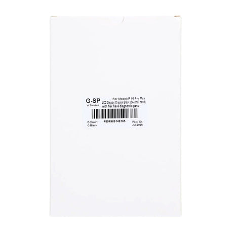 iPhone 16 Pro Max OLED Skärm Original Begagnad - Diagnostik Pass