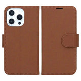 iPhone 16 Pro Max Fodral med Stativ Brun