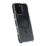 Rvelon iPhone 16 Pro Max Skal TPU MagSafe Svart/Transparent