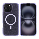 Rvelon iPhone 16 Pro Max Skal Glitter MagSafe Lila