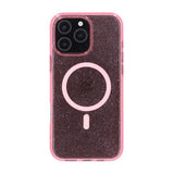 Rvelon iPhone 16 Pro Max Skal Glitter MagSafe Rosa