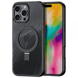 Dux Ducis iPhone 16 Pro Max Skal Aimo Series MagSafe Kickstand Svart