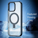 Dux Ducis iPhone 16 Pro Max Skal Aimo Series MagSafe Kickstand Svart