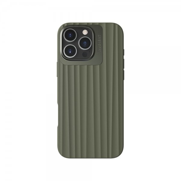 Nudient iPhone 16 Pro Max Skal Bold MagSafe Olive Green