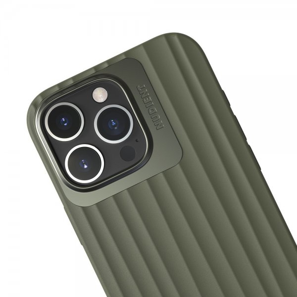 Nudient iPhone 16 Pro Max Skal Bold MagSafe Olive Green