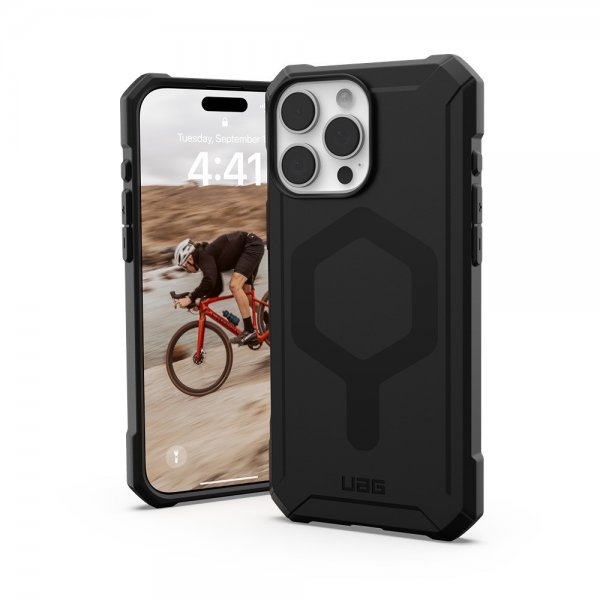 Urban Armor Gear (UAG) iPhone 16 Pro Max Skal Essential Armor MagSafe Svart