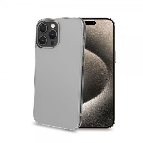 Celly iPhone 16 Pro Max Skal GELSKIN Transparent