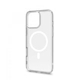 Celly iPhone 16 Pro Max Skal GELSKINMAG MagSafe Transparent Vit