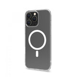Celly iPhone 16 Pro Max Skal GELSKINMAG MagSafe Transparent Vit