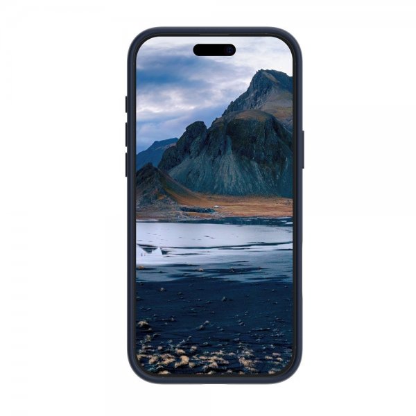 dbramante1928 iPhone 16 Pro Max Skal Iceland Ultra D3O MagSafe Kickstand Blå