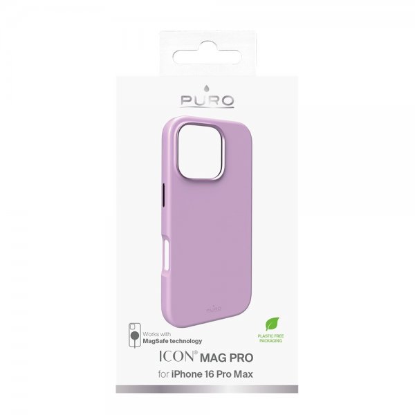 Puro iPhone 16 Pro Max Skal ICON Mag Pro Rosa