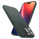 Spigen iPhone 16 Pro Max Skal Liquid Air Abyss Green