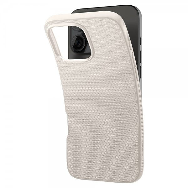 Spigen iPhone 16 Pro Max Skal Liquid Air Natural Titanium