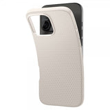 Spigen iPhone 16 Pro Max Skal Liquid Air Natural Titanium
