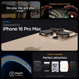 Spigen iPhone 16 Pro Max Skal Liquid Air T MagFit Matte Black
