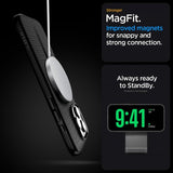 Spigen iPhone 16 Pro Max Skal Liquid Air T MagFit Matte Black