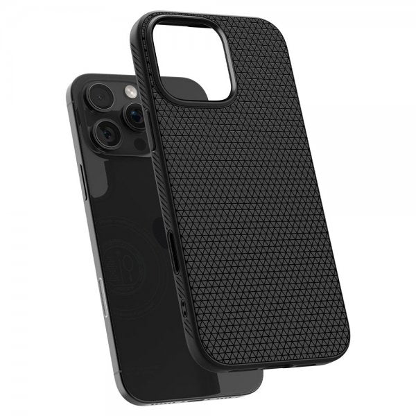 Spigen iPhone 16 Pro Max Skal Liquid Air T MagFit Matte Black