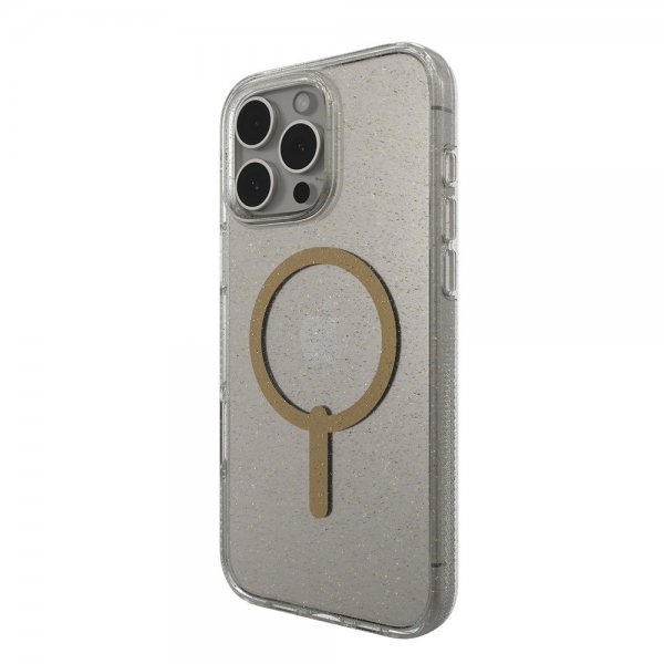 ZAGG iPhone 16 Pro Max Skal Milan Snap Gold Glitter